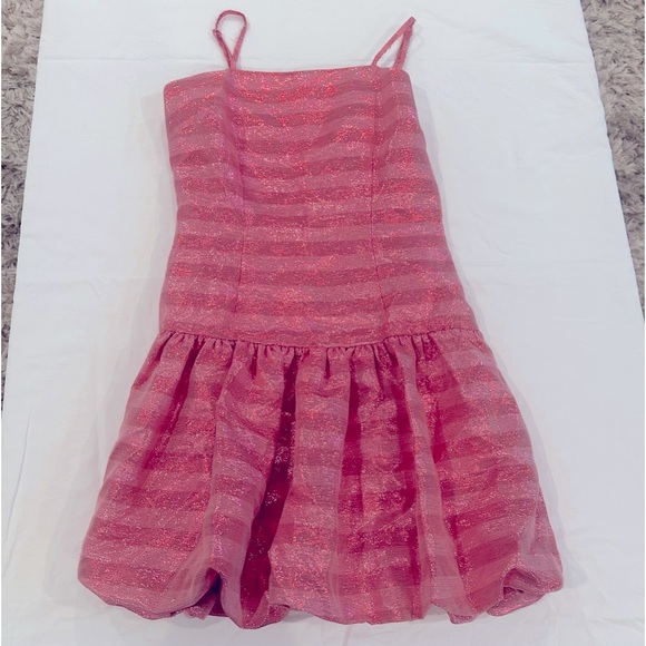Corey Lynn Calter Dresses & Skirts - Corey Lynn Calter Pink Shiny Shimmer Size XS Dress